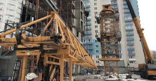 Демонтаж башенного крана в Железногорске - услуги по демонтажу от Сварной-Жлк от 1559 руб.